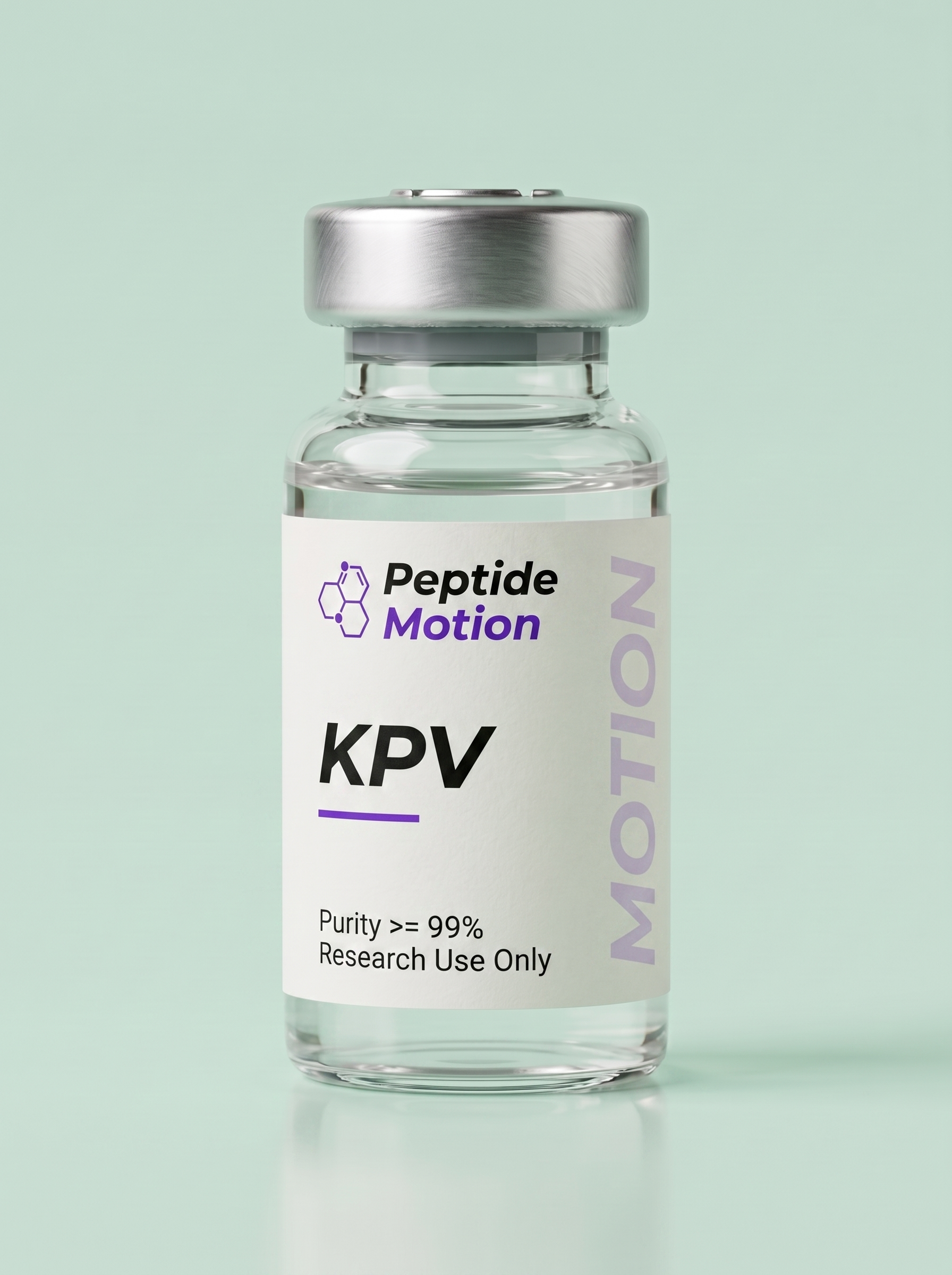 KPV research peptide vial